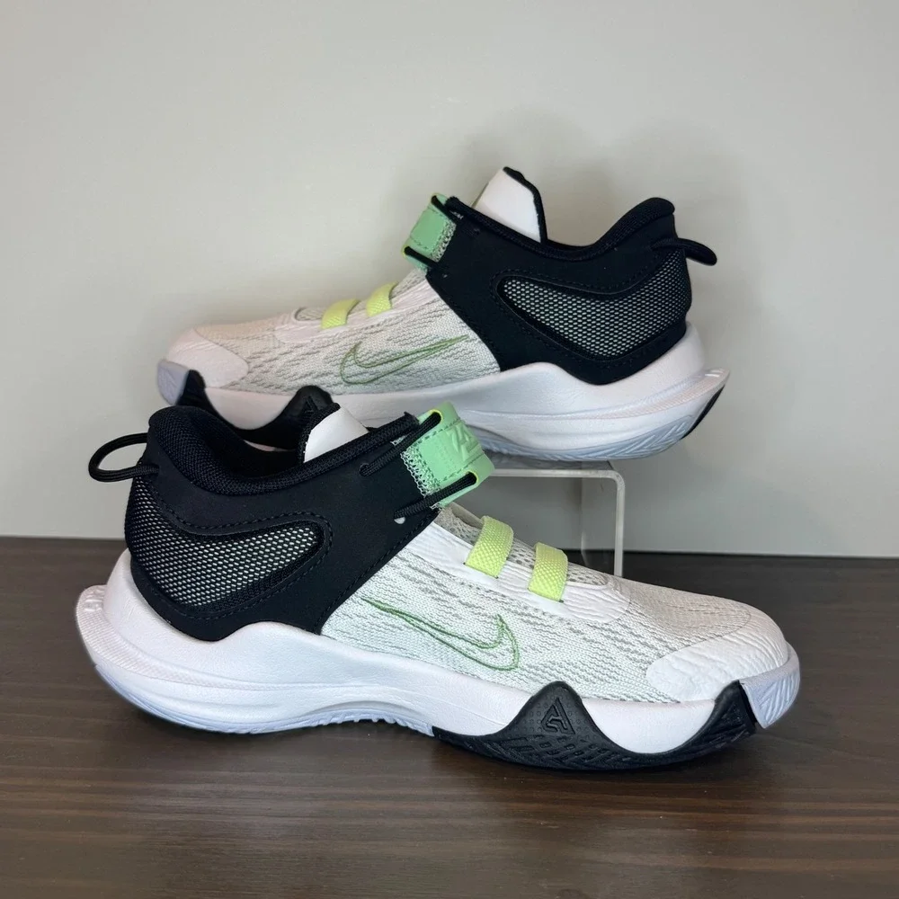 Nike Giannis Immortality 2 PS Basketball Shoes White Volt DQ1942-101 12C New